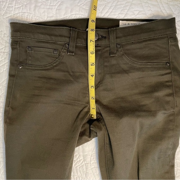 Rag & Bone Army Sateen Legging Skinny Jean Size 26 - Picture 11 of 12